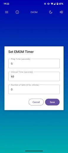 Simple EMOM Timer screenshot 5