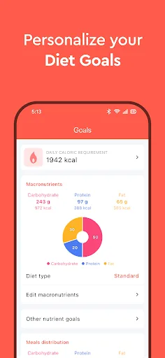 Macros - Calorie Counter screenshot 2