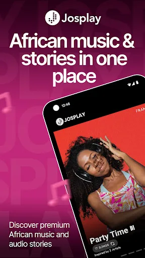 Josplay: Premium African Music screenshot 1