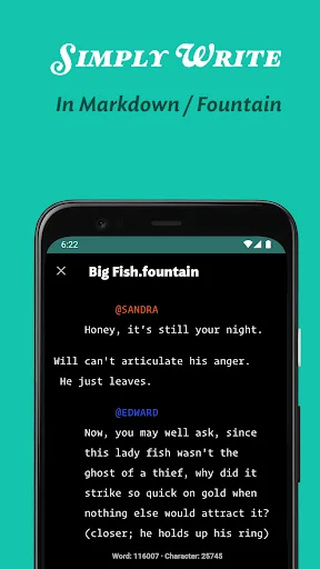 JotterPad - Writer, Screenplay screenshot 4