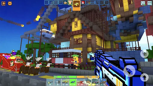 Cops N Robbers:Pixel Craft Gun screenshot 2