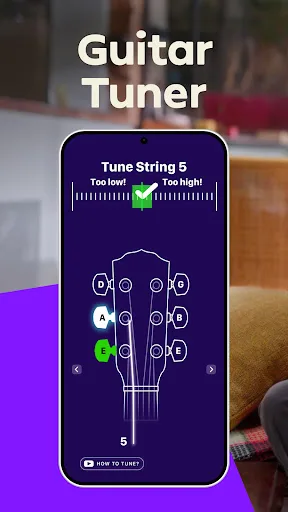 Guitar Tuner - Simply Tune screenshot 1