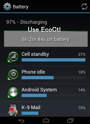 Battery Saver EcoCtl screenshot 2