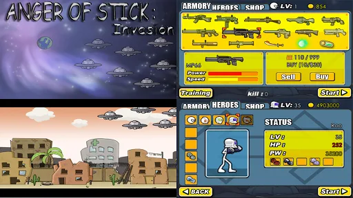Anger of stick screenshot 1