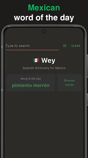 Wey: Mexican Dictionary screenshot 5