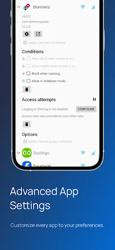 InternetGuard No Root Firewall screenshot 4