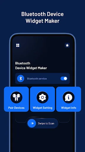 Bluetooth Device Widget Maker screenshot 1