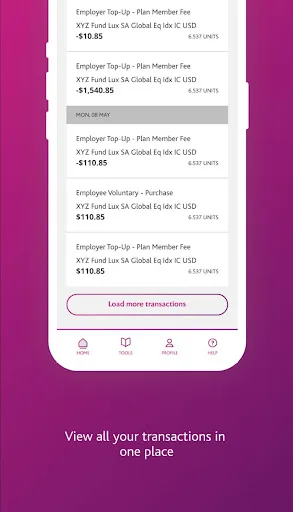 MyJTC screenshot 4