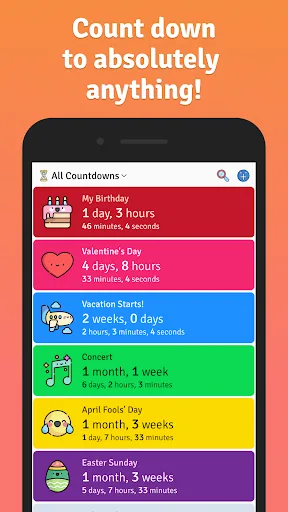 Countdown to Anything screenshot 1