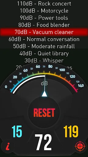 Sound Meter HQ PRO: dB Level screenshot 2