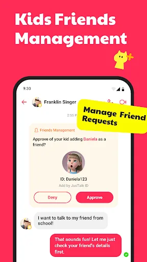 JusTalk Kids - Safe Messenger screenshot 4