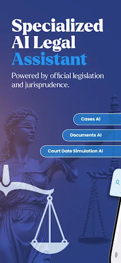 Justhemis - AI Legal Assistant screenshot 1