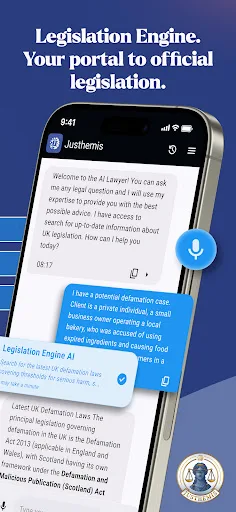 Justhemis - AI Legal Assistant screenshot 2
