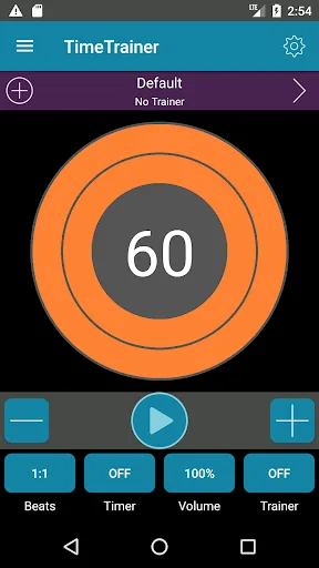 Metronome & Time Trainer by Ju screenshot 1