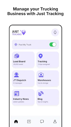 Just Tracking App screenshot 1