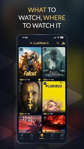 JustWatch - Streaming Guide screenshot 1