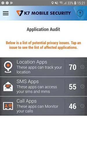 K7 Mobile Security screenshot 4