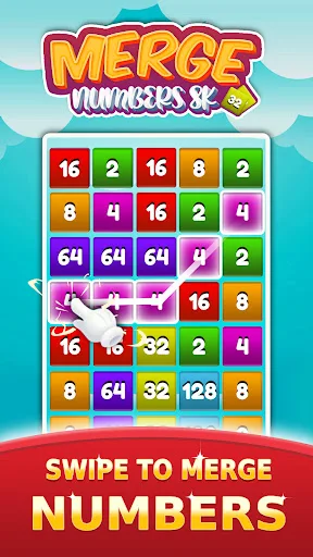 2048 Number Merge Games Puzzle screenshot 2