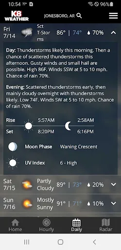 KAIT Region 8 Weather screenshot 3