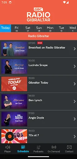 Radio Gibraltar screenshot 2