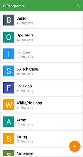 C Programs: 350+ C Examples screenshot 1