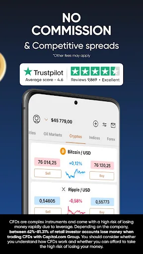 Bitcoin trading - Capital.com screenshot 3