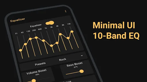 Fast Equalizer - Bass Booster screenshot 1