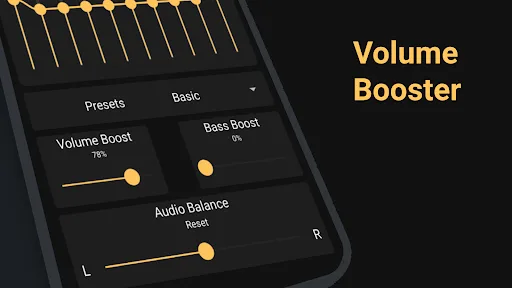 Fast Equalizer - Bass Booster screenshot 3