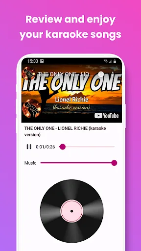 Karaoke Pro sing & record live screenshot 2