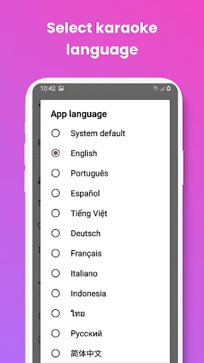 Karaoke Pro sing & record live screenshot 5