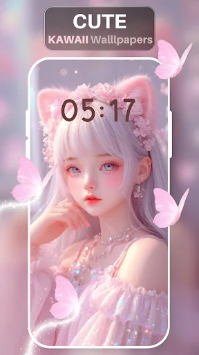 Kawaii AI Wallpapers HD and 4K screenshot 1