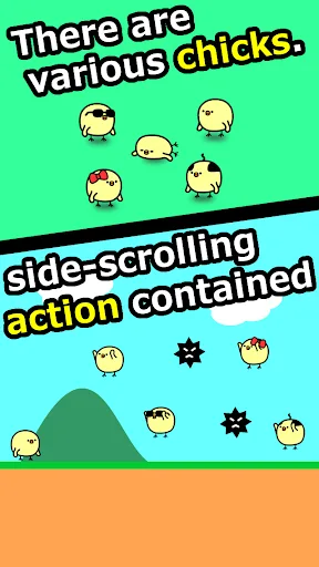 Feed Chicks! - weird cute game screenshot 4