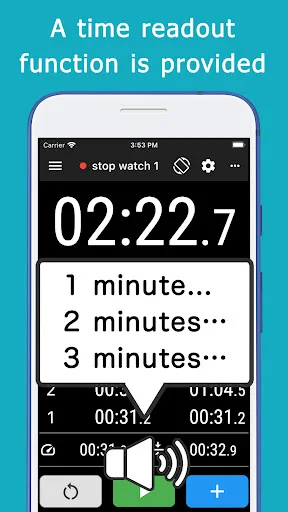 Stopwatch + reading out loud screenshot 2