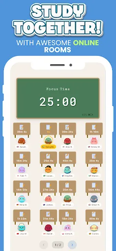 PomoPals - Study Together screenshot 1