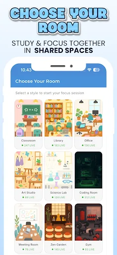 PomoPals - Study Together screenshot 2