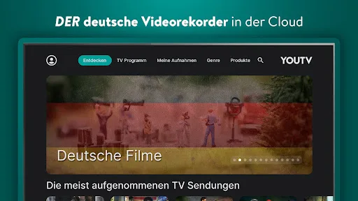 YouTV German TV worldwide screenshot 1
