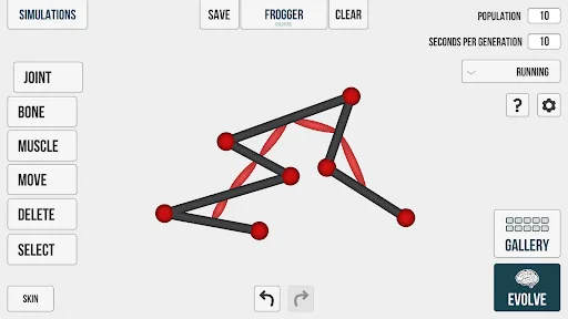 Evolution screenshot 1