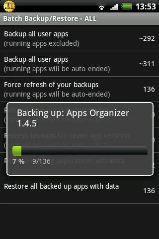 Titanium Backup (root needed) screenshot 2