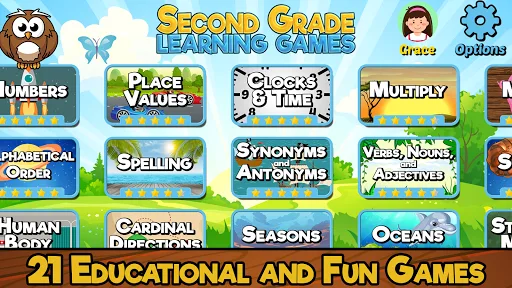 Second Grade Learning Games screenshot 1