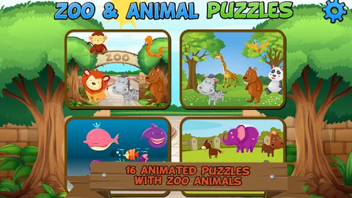 Zoo and Animal Puzzles screenshot 1