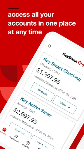 KeyBank Mobile Banking screenshot 1