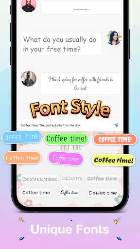 Emoji Keyboard: Fonts & Themes screenshot 3
