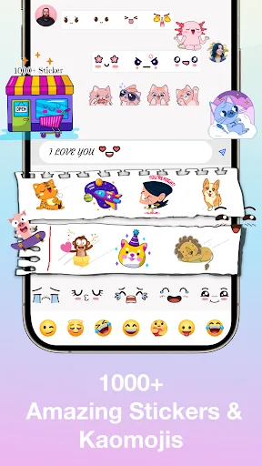 Emoji Keyboard: Fonts & Themes screenshot 4