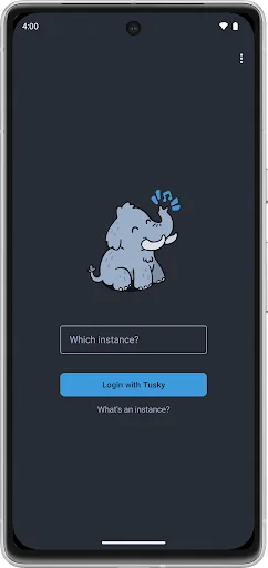 Tusky for Mastodon screenshot 1