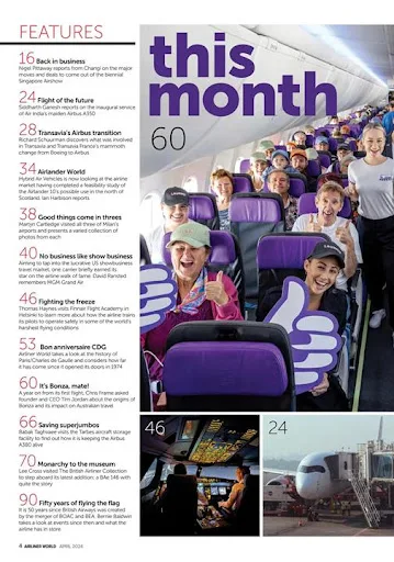 Airliner World Magazine screenshot 2