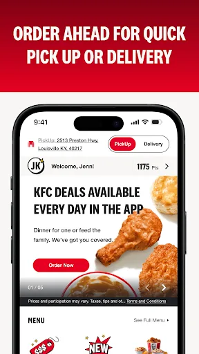 KFC US - Ordering App screenshot 3