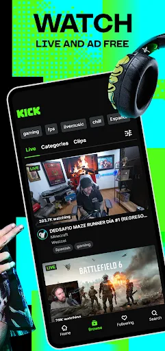 KICK: Live Streaming screenshot 2