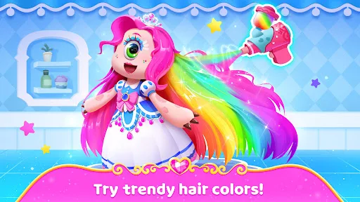 Little Monster's Makeup Game screenshot 4