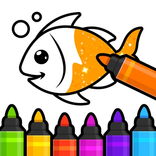 Coloring Book Games & Drawing