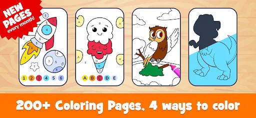 Coloring Book Games & Drawing screenshot 1